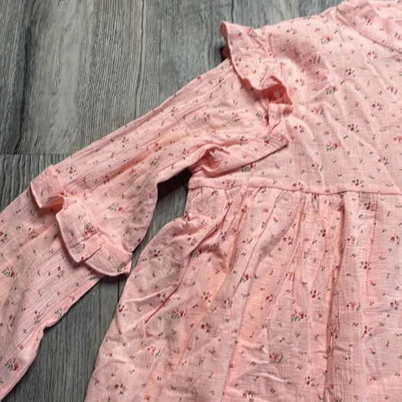 NWT Daisy Street Long Sleeve Smock Dress in Ditsy Floral, size medium - Picture 6 of 14